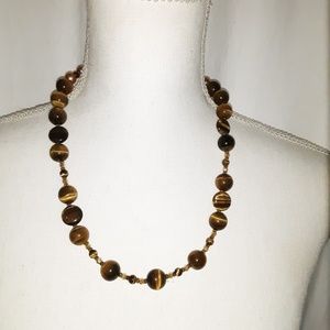 Tiger Eye Necklace Handmade